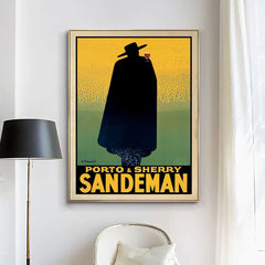 60cmx90cm Sandeman Gold Frame Canvas Wall Art Tristar Online