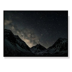 60cmx90cm Night Court Black Frame Canvas Wall Art Tristar Online