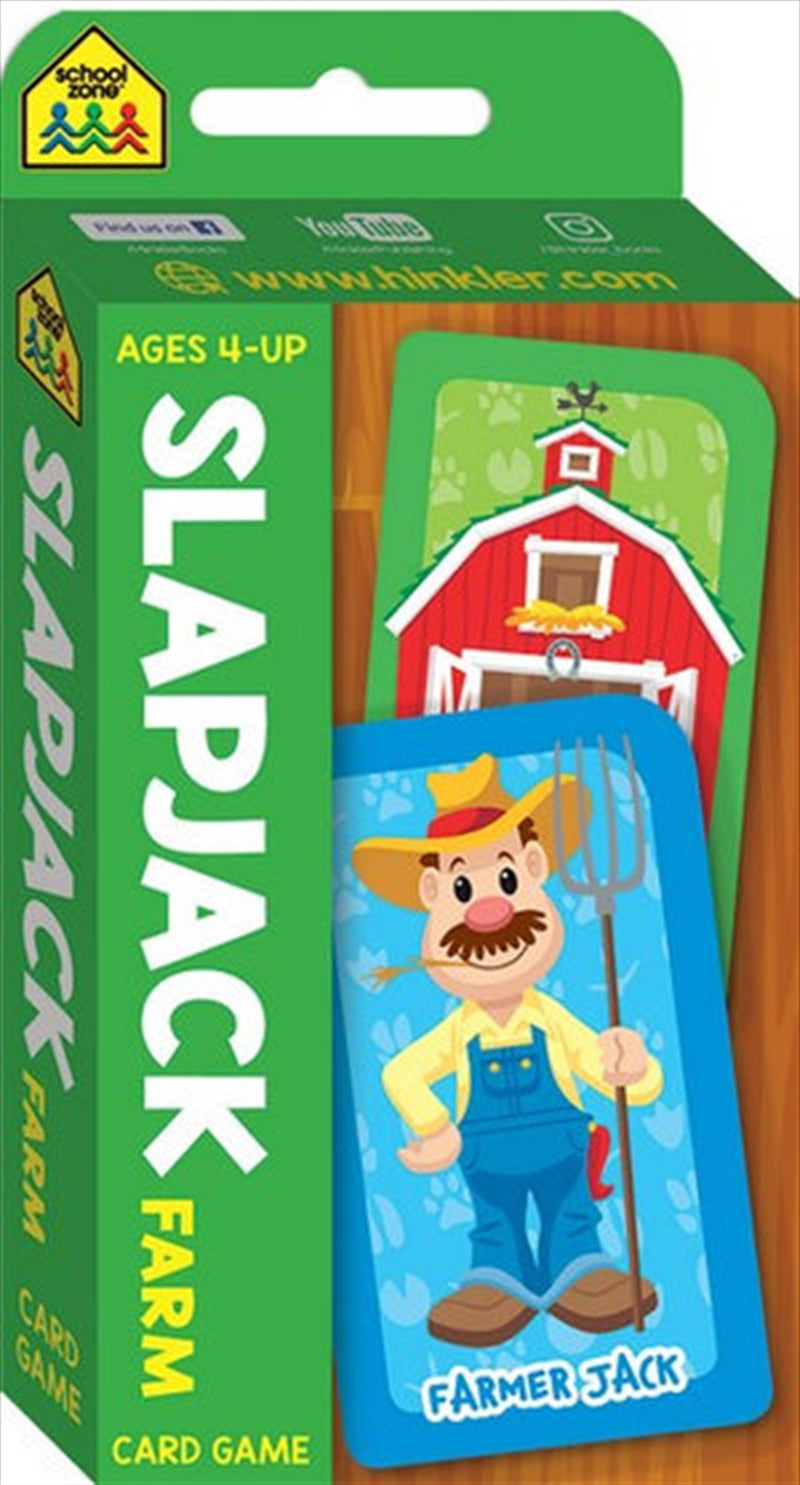 School Zone Slapjack Flash Card Game Tristar Online