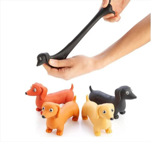Novelty Stretch Dachshund Sausage Dog Toy (SELECTED AT RANDOM) Tristar Online