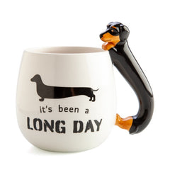 Furever Pets Dachshund 3D Handle Mug Tristar Online