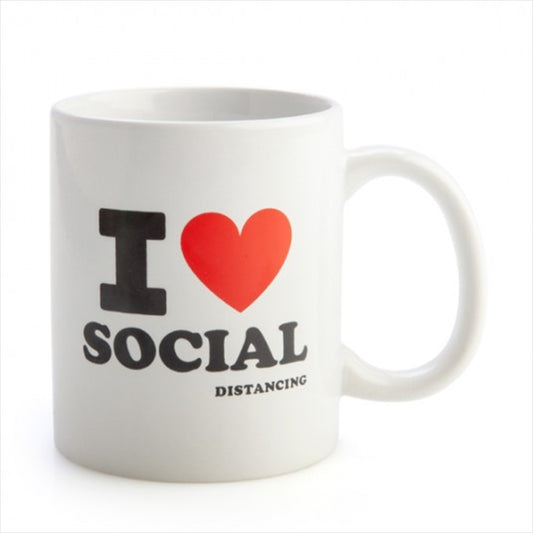 I Heart Social Distancing Coffee Mug Tristar Online
