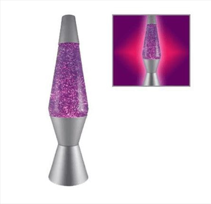 Silver/Purple Diamond Glitter Lamp Tristar Online