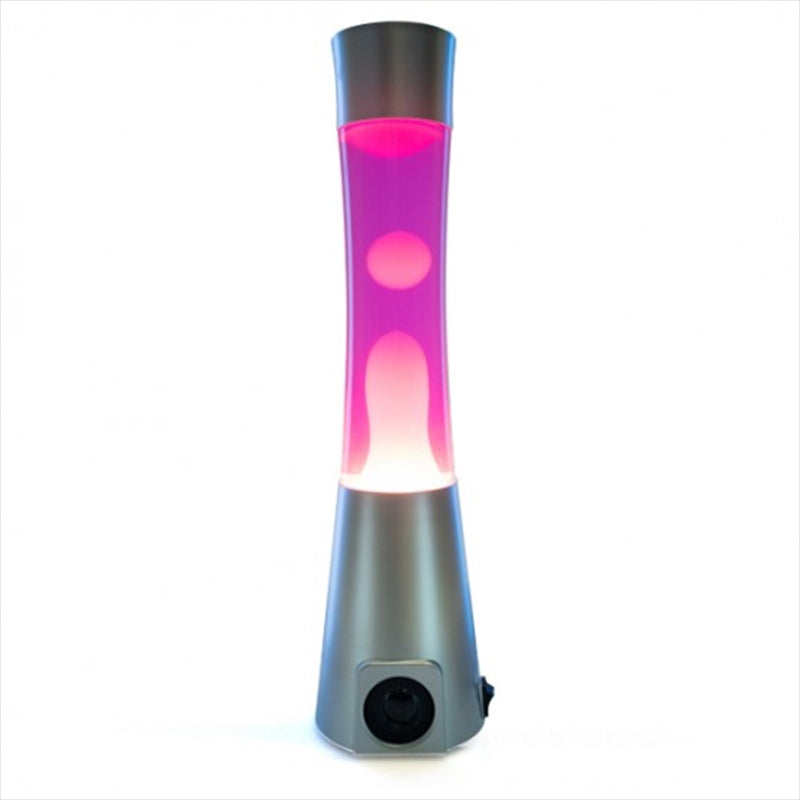 Silver/Pink/White Motion Lamp Bluetooth Speaker Tristar Online