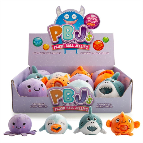 Sea Animal Plush Ball Jellies (SELECTED AT RANDOM) Tristar Online