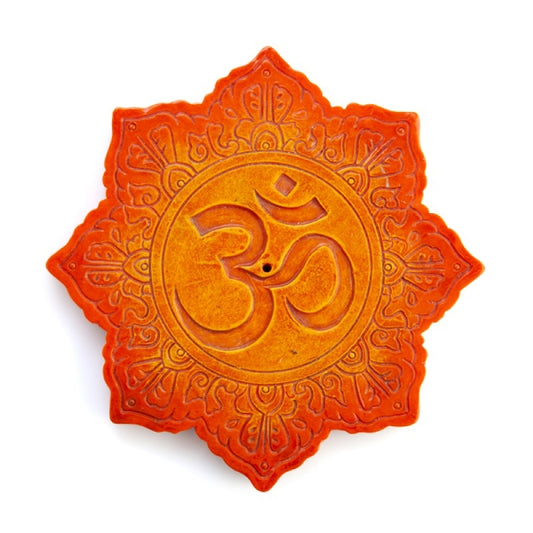 Orange Om Incense Burner Tristar Online