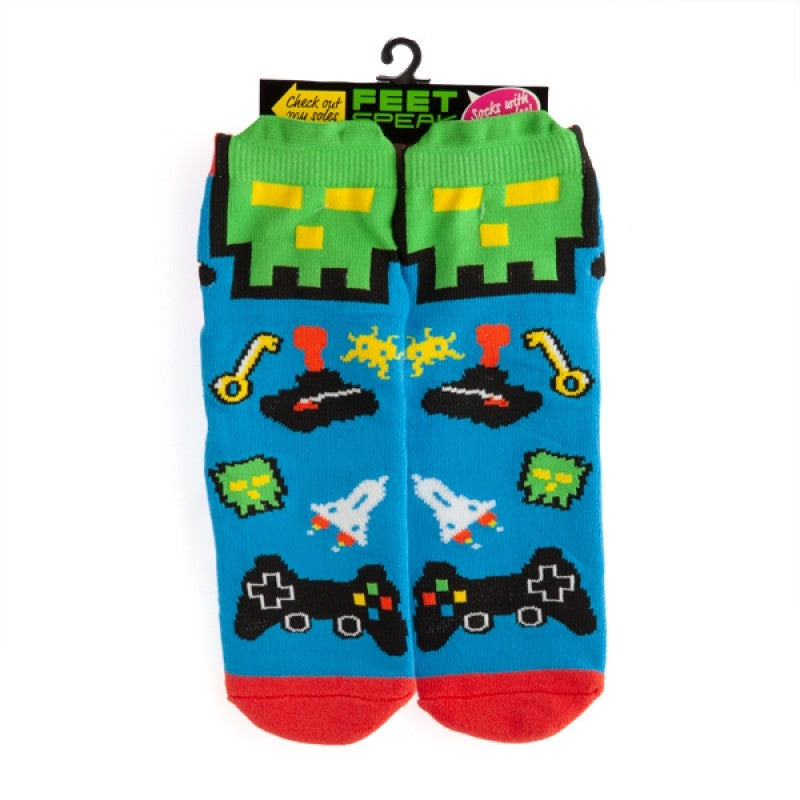 Gamer Feet Speak Socks Tristar Online
