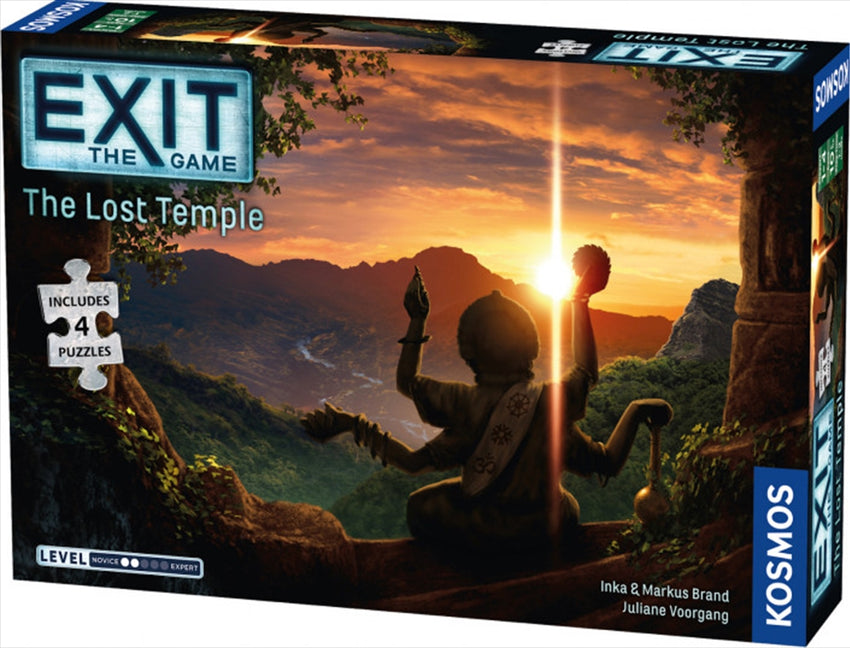 Exit the Game Lost Temple (Jigsaw Puzzle and Game) Tristar Online