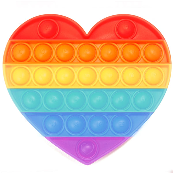 Rainbow Heart Push And Pop Tristar Online