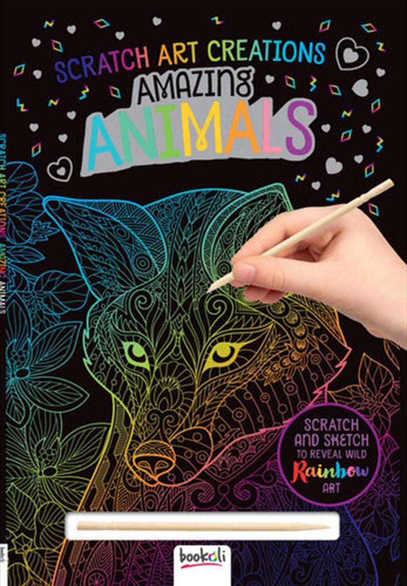 Scratch Art Creations: Amazing Animals Tristar Online