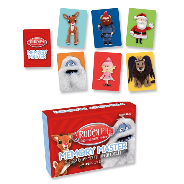 Memory Master Card Game - Rudolph The Red Nosed Reindeer  Edition Tristar Online