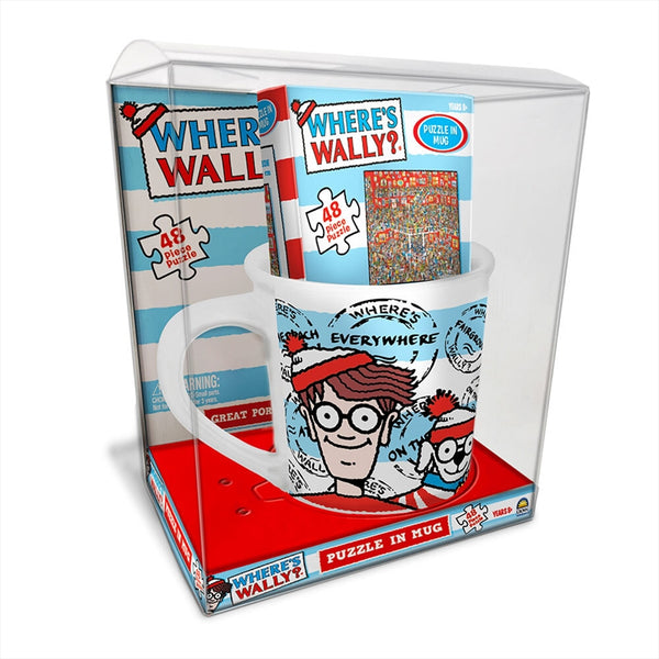 Where's Wally Puzzle In Mug 48pc Tristar Online