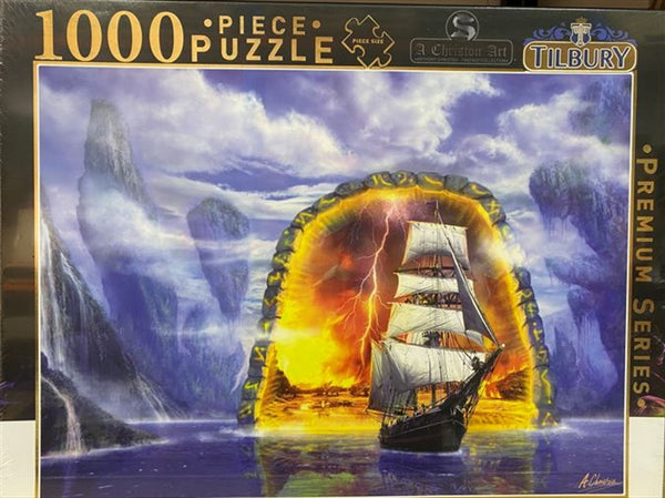 Tall Ship Portal 1000 Piece Puzzle Tristar Online