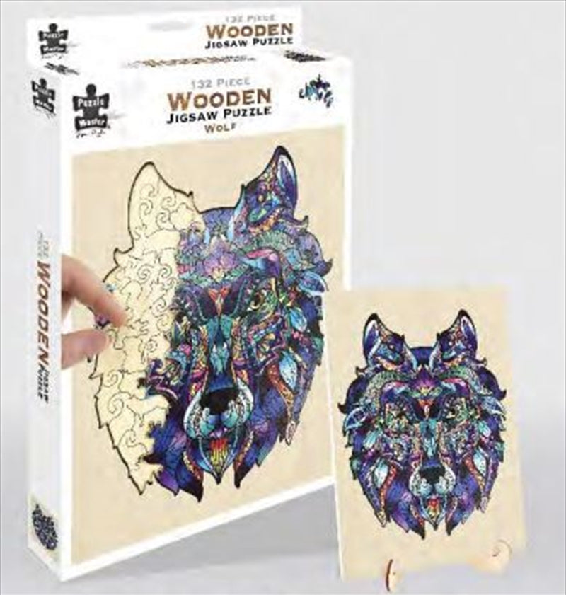 Wolf 132 Piece Wooden Puzzle Tristar Online