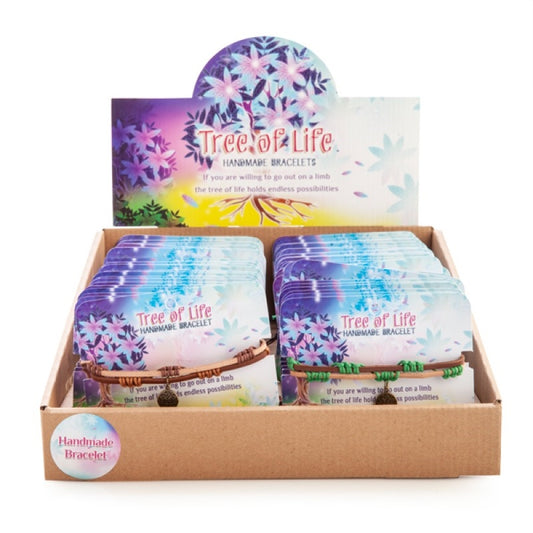 Tree Of Life Leather Bracelet  (SENT AT RANDOM) Tristar Online