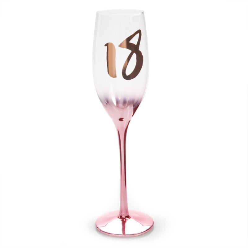 18th Birthday Blush Campagne Flute Tristar Online