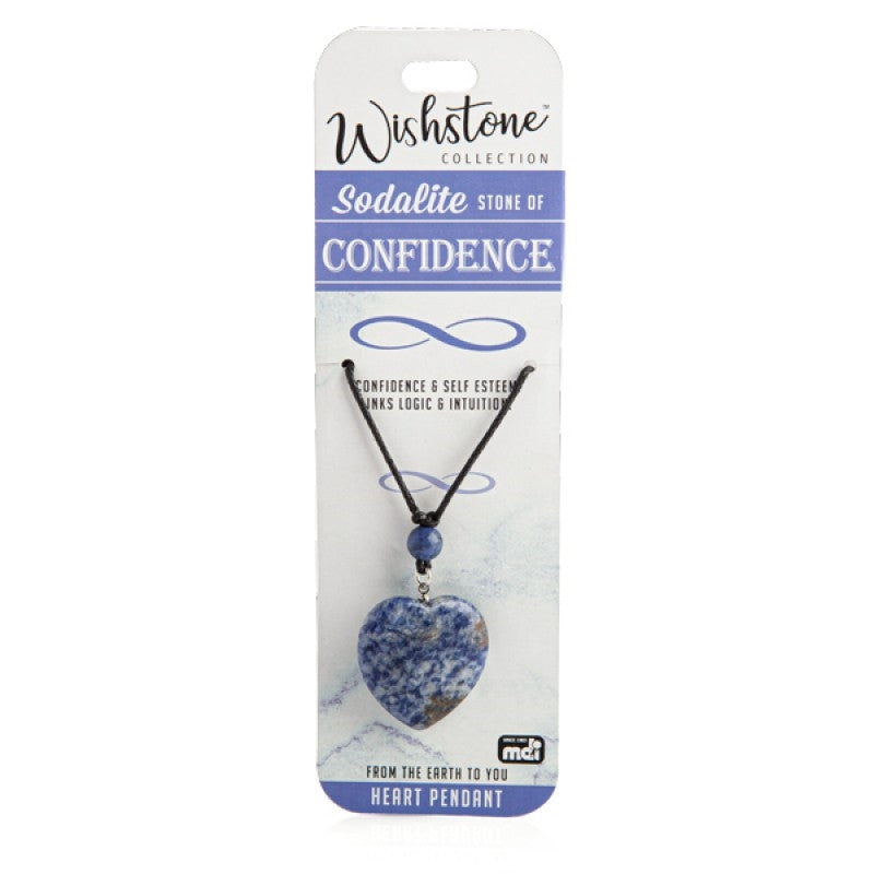 Wishstone Collection Sodalite Heart Pendant Tristar Online