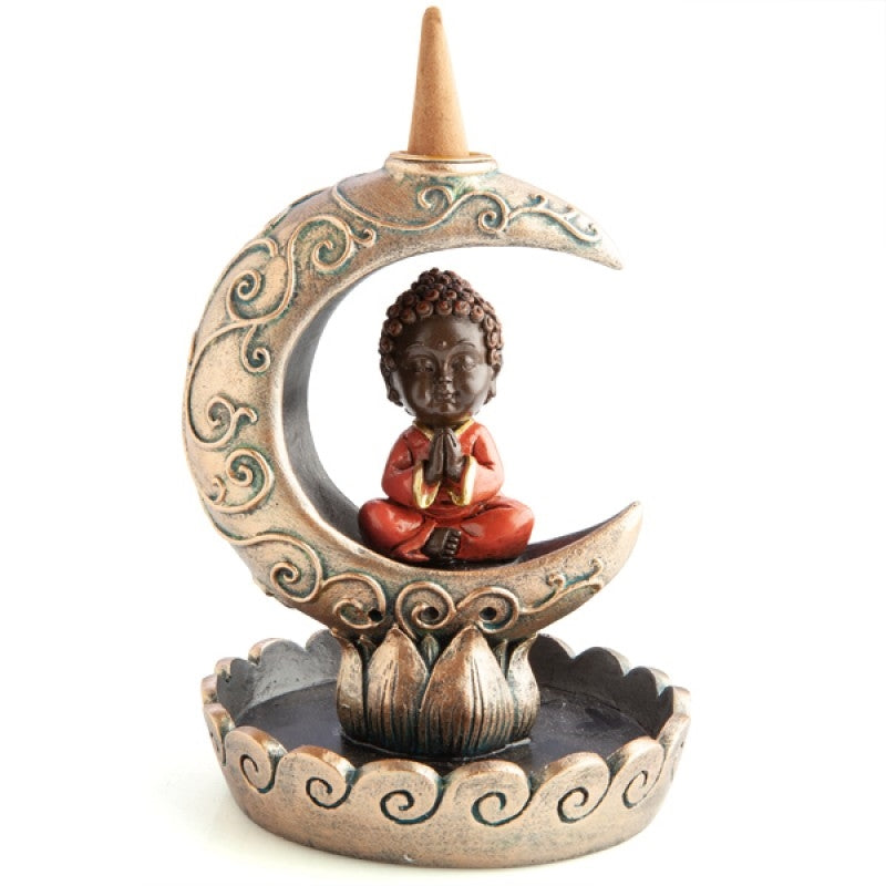 Baby Buddha Moon Backflow Incense Burner Tristar Online