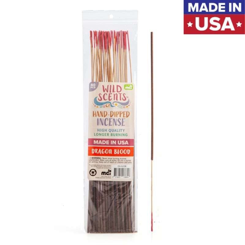 Wild Scents Dragon Blood Incense (40 pcs) Tristar Online
