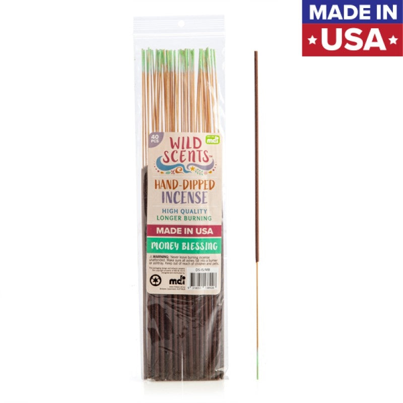 Wild Scents Money Blessing Incense (40 pcs) Tristar Online