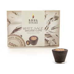 Soul Sticks White Sage Incense Cup - Set of 6 Tristar Online