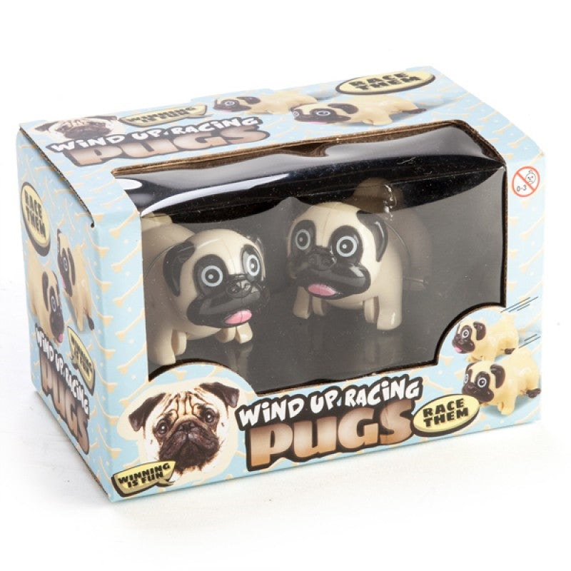 Wind Up Racing Pugs - Set of 2 Tristar Online