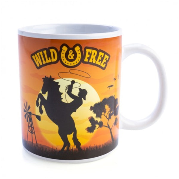 Wild And Free Cowboy Mug Tristar Online