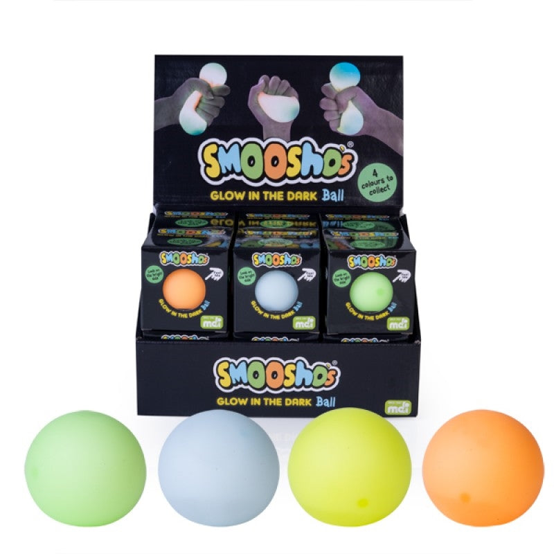 Glow In The Dark Smooshos Ball (SENT AT RANDOM) Tristar Online