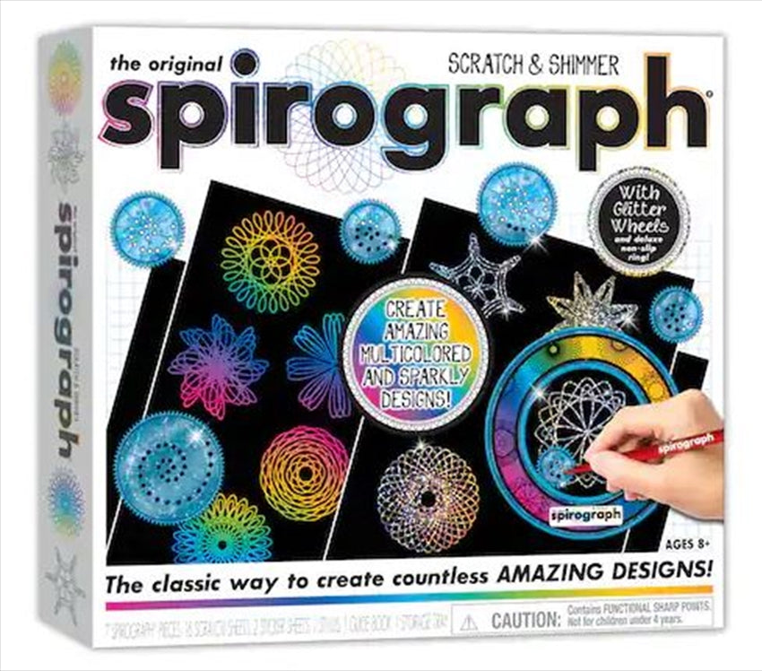 Spirograph Scratch Shimmer Tristar Online