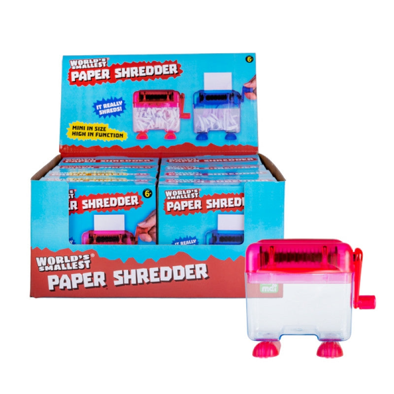 Worlds Smallest Paper Shredder (COLOUR SENT AT RANDOM) Tristar Online