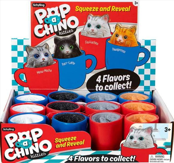 Pop-A-Chino Kitties  (SENT AT RANDOM) Tristar Online