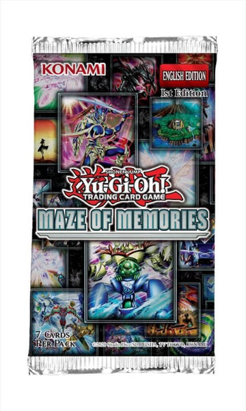 Yu-Gi-Oh TCG Maze Of Memories - 7 x Card Booster Tristar Online