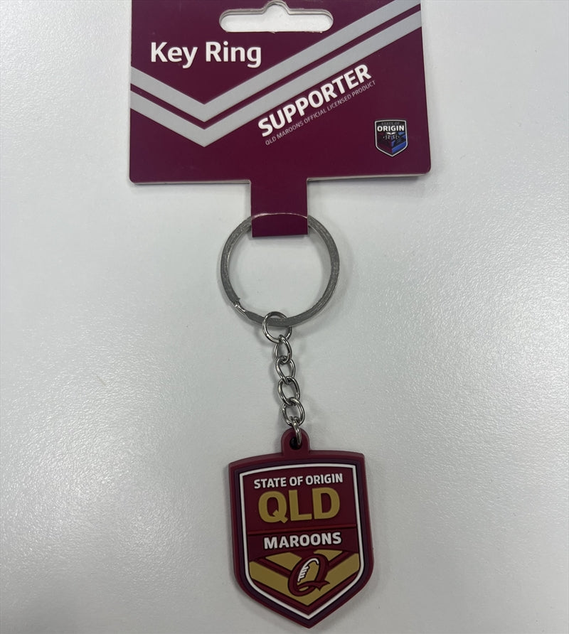 QLD Rubber Keyring Tristar Online
