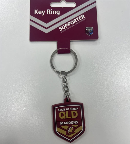QLD Rubber Keyring Tristar Online
