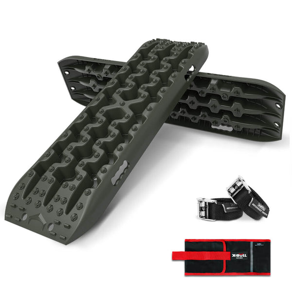 X-BULL Recovery Tracks Boards 4x4 4WD 10T 2PCS Offroad Vehicle Sand Mud Gen3.0 Olive Tristar Online