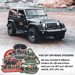X-BULL KIT1 Recovery track Board Traction Sand trucks strap mounting 4x4 Sand Snow Car RED Tristar Online