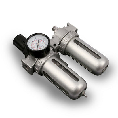 X-BULL Air Compressor Moisture Filter Water Trap Filter Regulator Mount Fitting Tristar Online