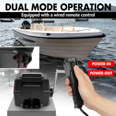 X-BULL 5000LBS Electric Boat Winch 12V Portable Detachable Marine Ship Trailer Winch Tristar Online