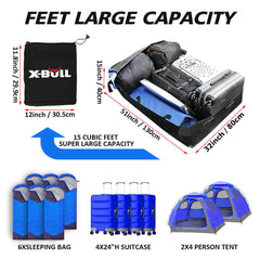 X-BULL Waterproof Car Roof Top Rack Carrier ravel Cargo Luggage Cube Bag Trave Tristar Online