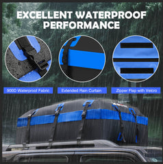 X-BULL Car Roof Cargo Bag Rooftop Cargo Carrier 100% Waterproof Top Luggage Bag for All Vehicles Tristar Online