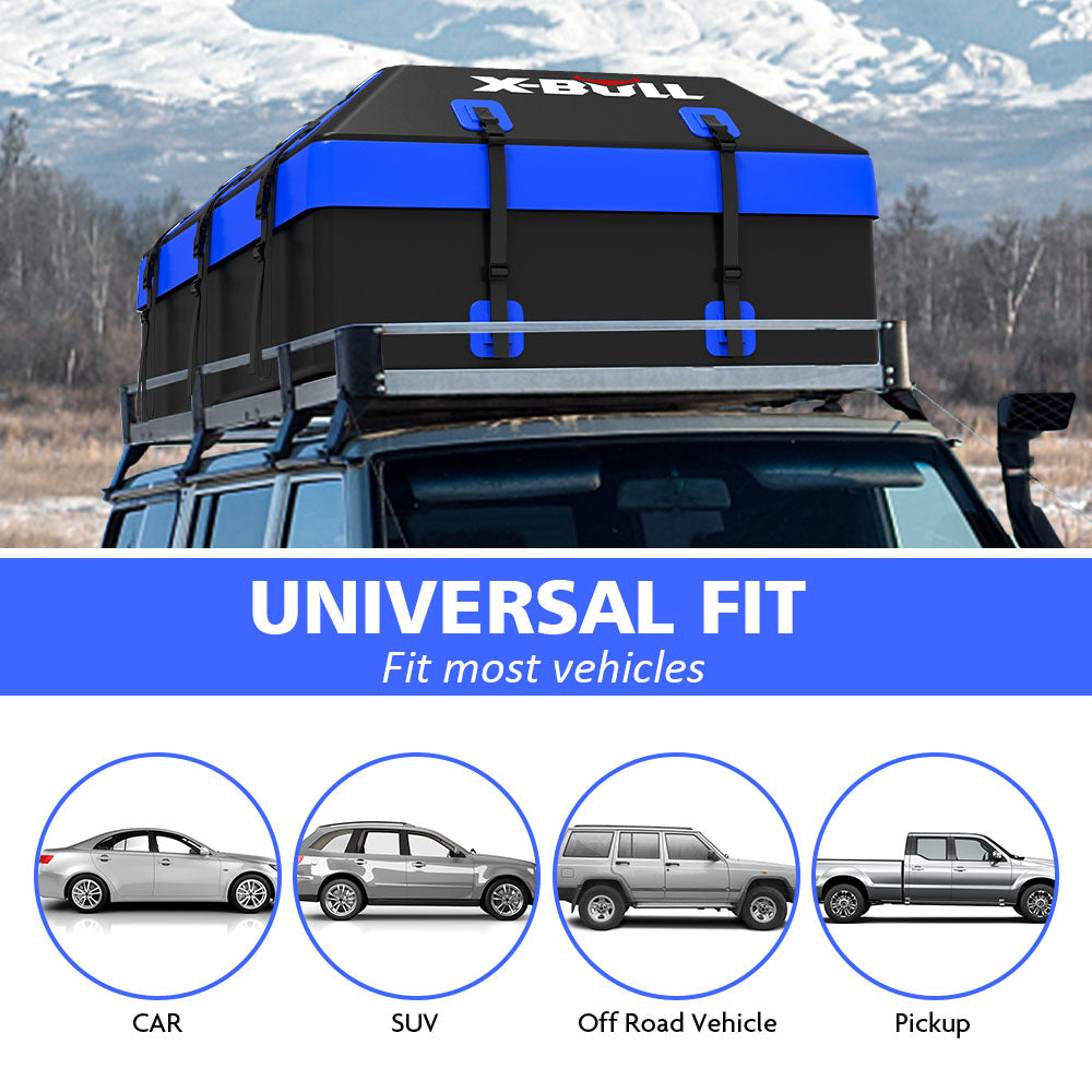 X-BULL Car Roof Cargo Bag Rooftop Cargo Carrier 100% Waterproof Top Luggage Bag for All Vehicles Tristar Online