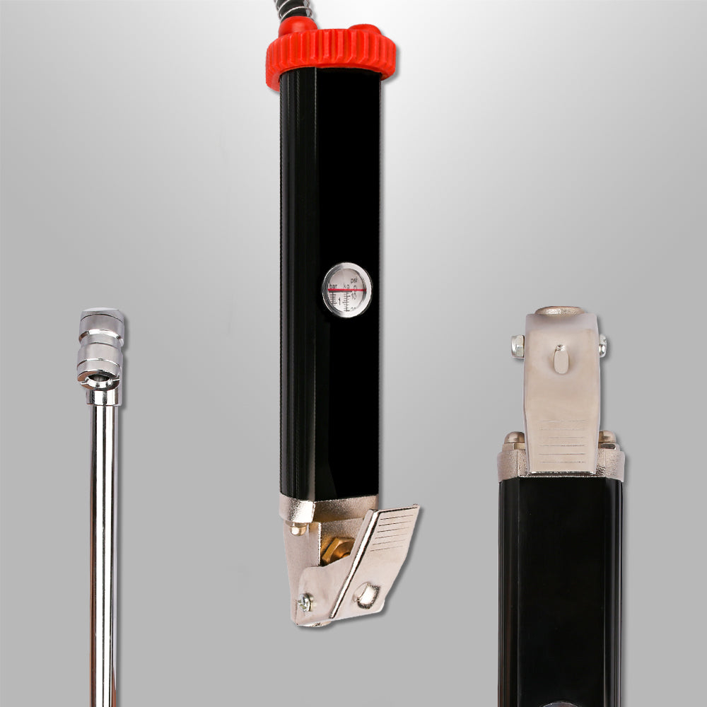 X-BULL Tyre Inflator with Pressure Gauge Heavy Duty Aluminium Die Cast Body 160PSI Tristar Online