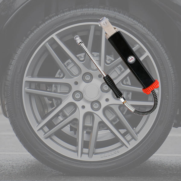 X-BULL Tyre Inflator with Pressure Gauge Heavy Duty Aluminium Die Cast Body 160PSI Tristar Online
