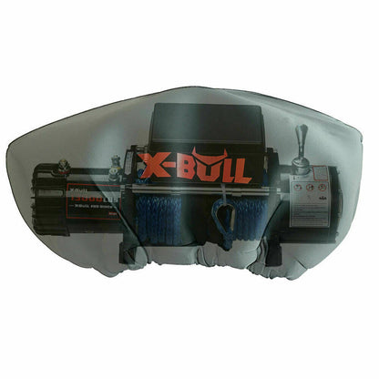 X-BULL Winch Cover Waterproof fits 8000-17000LBS Winch Dust Cover Soft 4X4 Tristar Online