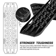X-BULL Recovery tracks Sand tracks KIT Carry bag mounting pin Sand/Snow/Mud 10T 4WD-black Gen3.0 Tristar Online