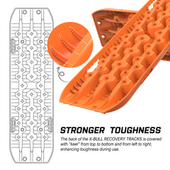 X-BULL Recovery tracks Sand tracks KIT Carry bag mounting pin Sand/Snow/Mud 10T 4WD-Orange Gen3.0 Tristar Online