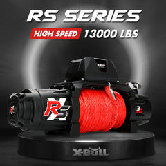 X-BULL Electric Winch 13000LBS 12V Synthetic Rope 28M Wireless Offroad 4WD 4x4 Tristar Online