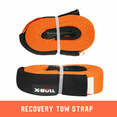 X-BULL Winch Recovery Kit 11PCS 4WD 4x4 Pack Off Road Snatch Strap Essential Tristar Online