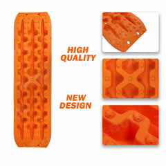 X-BULL Recovery tracks Sand 2 Pairs 4PC10T 4WD Sand / Snow / Mud Off-road Gen 3.0 - Orange Tristar Online