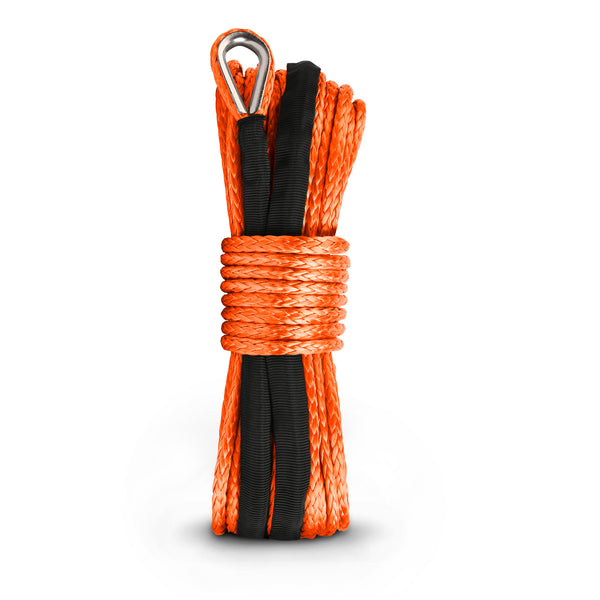 X-BULL Winch Rope Dyneema Synthetic Rope 5.5mm x 13m Tow Recovery Offroad 4wd Tristar Online